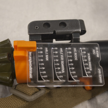 Black Hills Designs RPG-7 PIP - RANGE-R Card folded