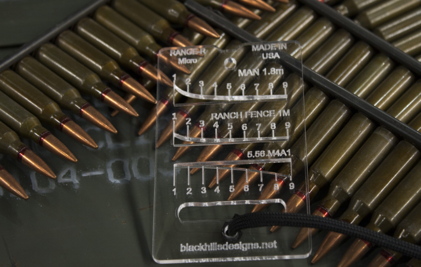 Black Hills Designs - Micro RANGE-R Card and 5.45 7N6